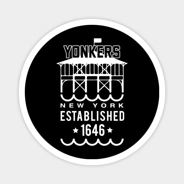 Yonkers Pier Magnet by JP